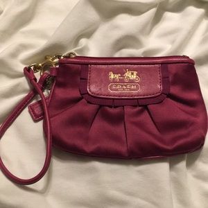 Coach wristlet/ coin purse